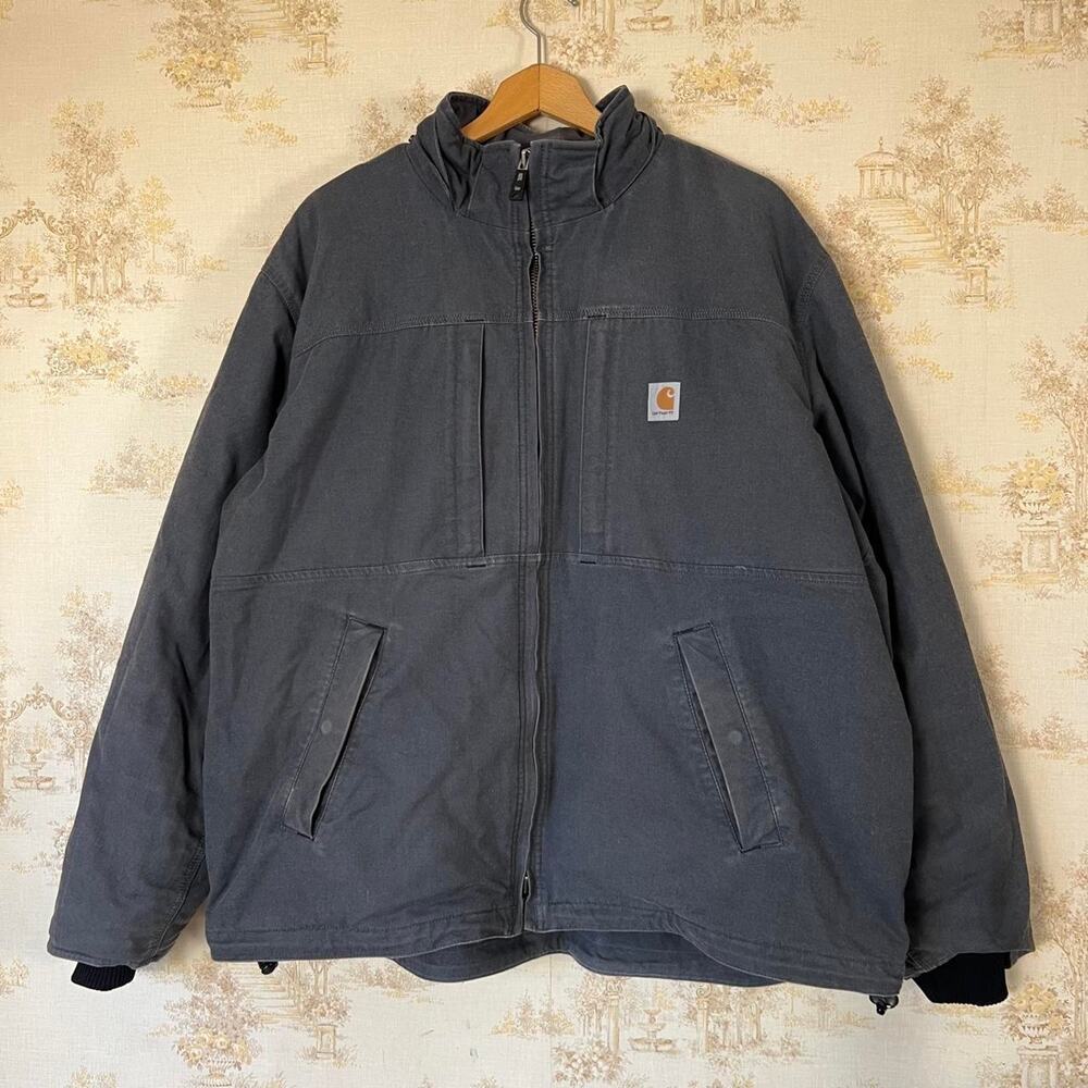 Carhartt Full Swing Quick Duck Jacket | Shadow Grey Workwear | Size 2XL